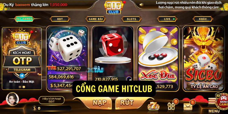 Cong game Hitclub