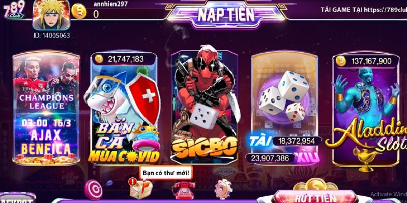 tai game 789club de tham gia cac giai dau va su kien